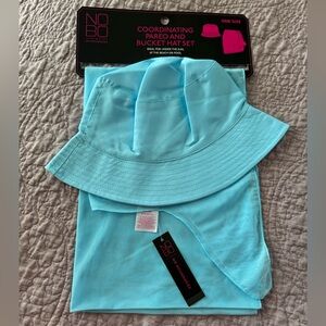 NWT No Boundaries Sarong (Pareo) & Bucket Hat Coordinating Set